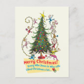 クラシックザグインチ 聖降誕祭お目出とう！ シーズンポストカード (正面)