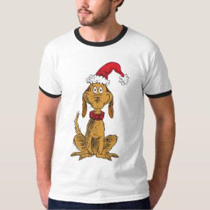クラシックザグリンチ   Max – サンタハット Tシャツ