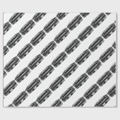 クラシックシェヴィ ラッピングペーパー (フラット)