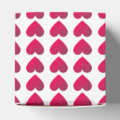 クラシックシックかわいいハート柄お願いボックス フェイバーボックス (上部)