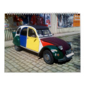 クラシックシトロエン2CV車2023 カレンダー (カバー)