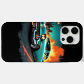 クラシックシボレー ストリートアート iPhoneケース Case-Mate iPhoneケース (裏面 (横))