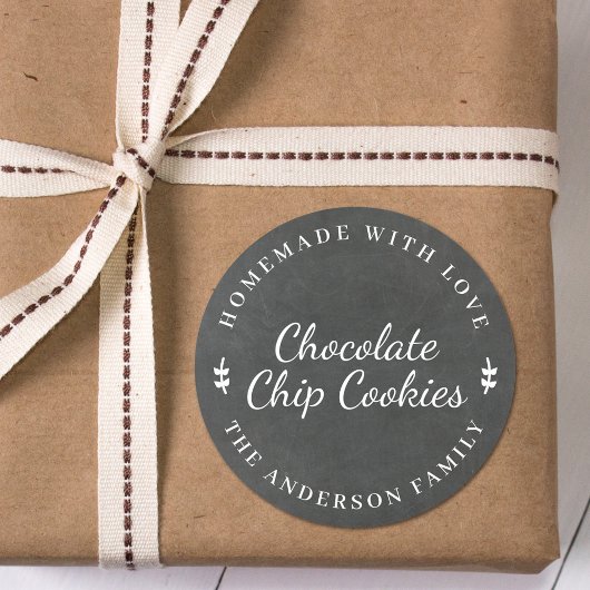 クラシックシャルボパーソナライズされたードベーキング ラウンドシール