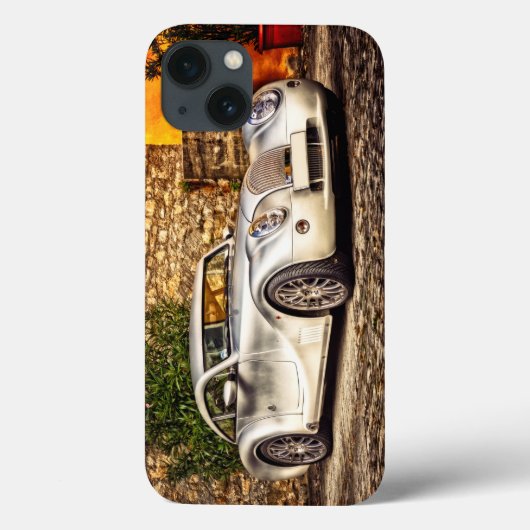 クラシックシルバースポーツカー Case-Mate iPhoneケース (裏面)