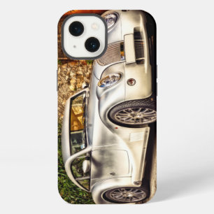 クラシックシルバー スポーツカー iPhone 13ケース