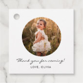 クラシックシンプルカスタム写真 フェイバータグ (正面)