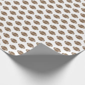 クラシックシンプルサッカー ラッピングペーパー (角)