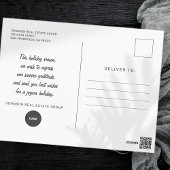 クラシックシンプルタイポグラフィロゴの追加 シーズンポストカード