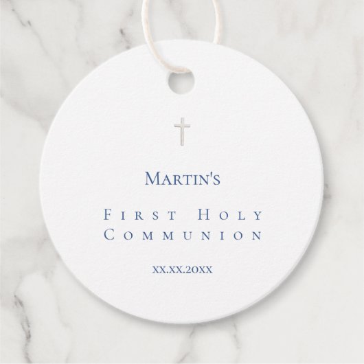 クラシックシンプルファースト・ホリー・コミュニオン フェイバータグ (正面)