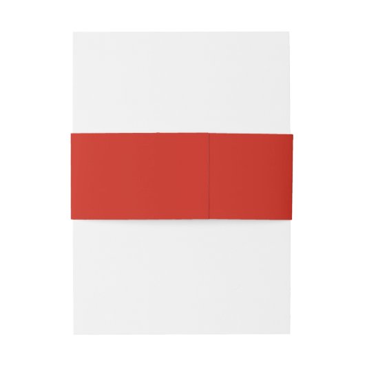 クラシックシンプル中国の結婚の二重の幸せ 招待状ベリーバンド (裏面例)