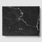 クラシックシンプル大理石記念碑 ゲストブック (裏面)