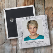 クラシックシンプル大理石記念碑 缶バッジ