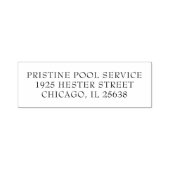 クラシックシンプル差出人住所事業 セルフインキングスタンプ (デザイン)