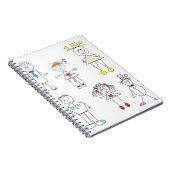 クラシックシンプル手帳 ノートブック (右側)