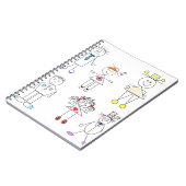 クラシックシンプル手帳 ノートブック (左側)