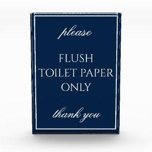 クラシックシンプル濃青浴室浄化ブロック フォトブロック