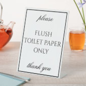 クラシックシンプル白浴室浄化用カウンター 台座サイン (インサイチュ)