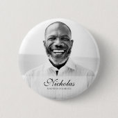 クラシックシンプル記念碑 缶バッジ (正面)