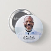 クラシックシンプル記念碑 缶バッジ (正面&裏面)