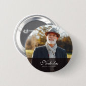 クラシックシンプル記念碑 缶バッジ (正面&裏面)