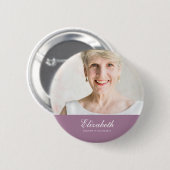 クラシックシンプル記念碑 缶バッジ (正面&裏面)