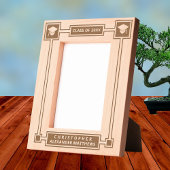 クラシックシンプル5x7Pキープサケ卒業写真 レーザー彫刻フレーム