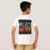 クラシックシンプル Tシャツ (裏面フル)