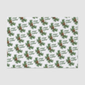 クラシックシーズンピネコーンハッピーホリデーズウィッシュ 薄葉紙 (正面)