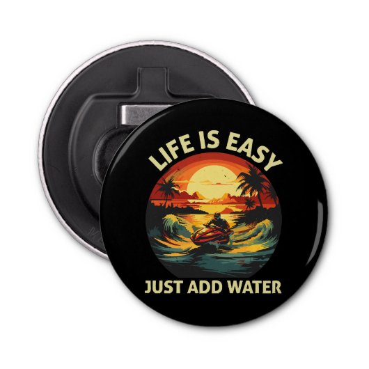 クラシックジェットスキーヤー 栓抜き (正面)