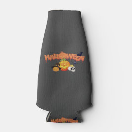 クラシックジップ付きハロウィンクールボトル ボトルクーラー