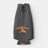 クラシックジップ付きハロウィンクールボトル ボトルクーラー (裏面)