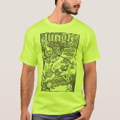 クラシックジャングル漫画Tシャツ Tシャツ (正面)