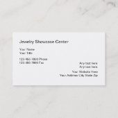 クラシックジュエリー名刺 名刺 (裏面)