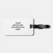 **クラシックジュークボックス**荷物タグ ラゲッジタグ (裏面横)