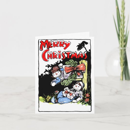 クラシックジョニーグルエルクリスマスカード シーズンカード (正面)