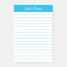 クラシックスカイブルーラインパーソナライズされた