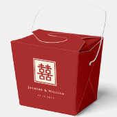 クラシックスクエア二重中国の幸福結婚ズ フェイバーボックス (正面)