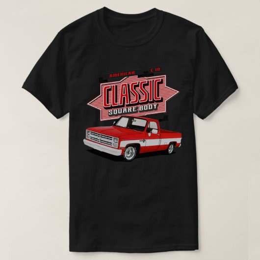 クラシックスクエア体 Tシャツ (デザイン正面)