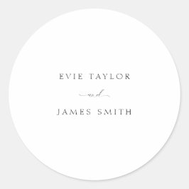 クラシックスクリプエレガントト最小結婚値 ラウンドシール