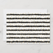 クラシックスクリプトのおしゃれな ブライダルシャワーのミックス＆マッチ 招待状 (裏面)