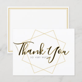 クラシックスクリプトサンキューカード ポストカード