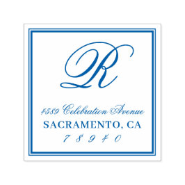 クラシックスクリプト差出人住所 セルフインキングスタンプ