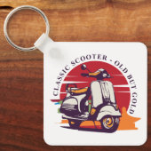クラシックスクーター キーホルダー (正面)