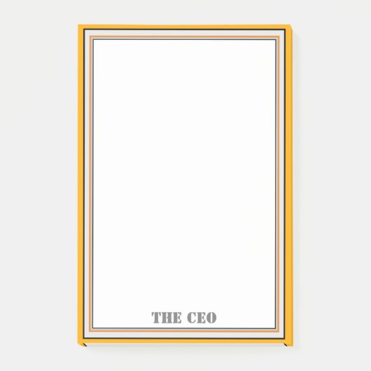 クラシックスタイリッシュデザイン ポストイット (正面)