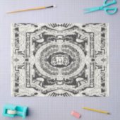 クラシックスタイリッシュブエレガントラックオーナメント 薄葉紙 (クラフト)