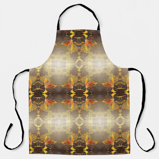 クラシックスタイルの色 エプロン (正面)