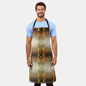 クラシックスタイルの色 エプロン (着用した状態)