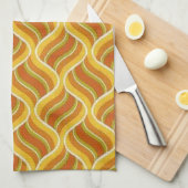 クラシックスタイルの色 キッチンタオル (四つ折り)