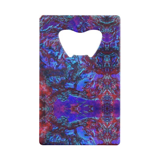 クラシックスタイルの色 クレジットカード栓抜き (正面)