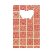 クラシックスタイルの色 クレジットカード栓抜き (裏面)